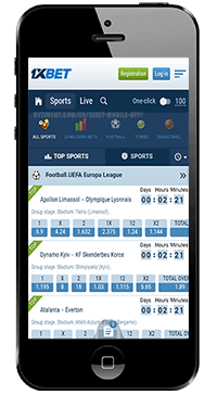 1xbet aplikacija
